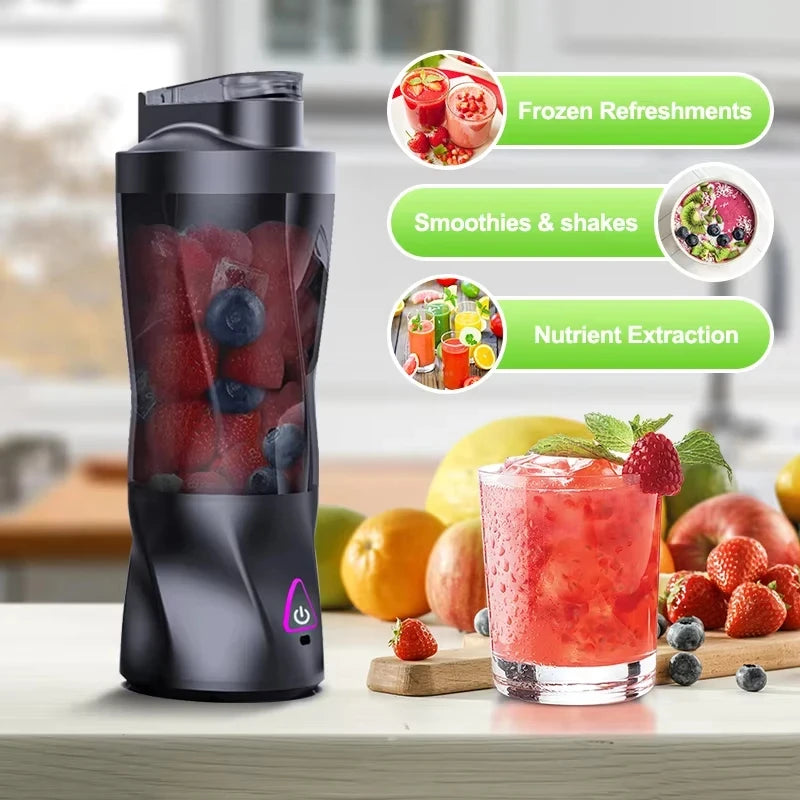 Portable Smoothie Go – בלנדר נייד להכנת שייקים