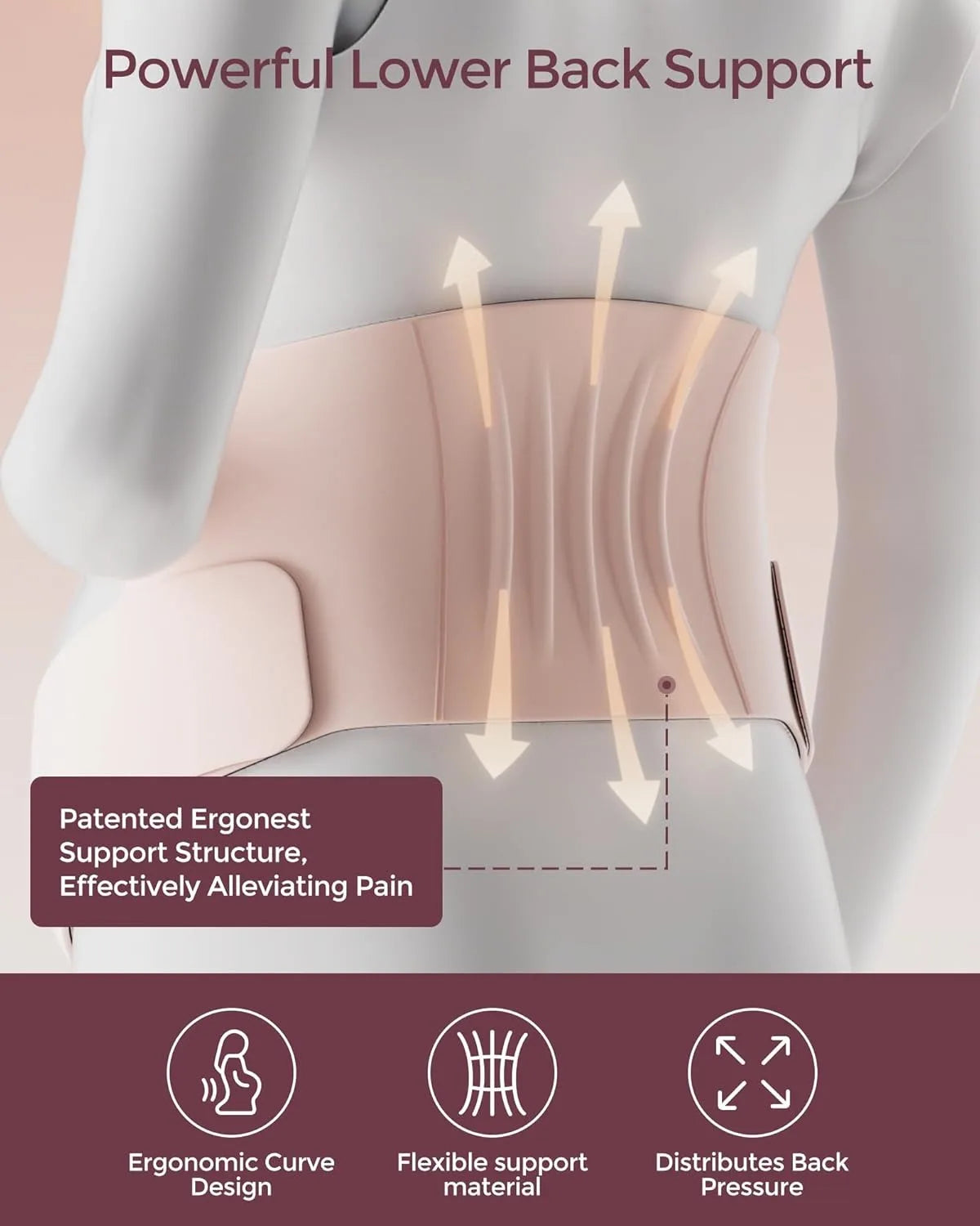 חגורת בטן לתמיכה בהריון CozySupport Plus